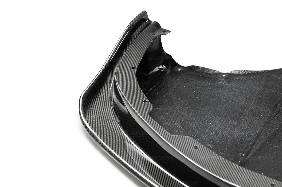 Seibon Carbon Fiber Front Lip SS Style for R35 GTR 2009-2011 (FL0910NSGTR-SS)