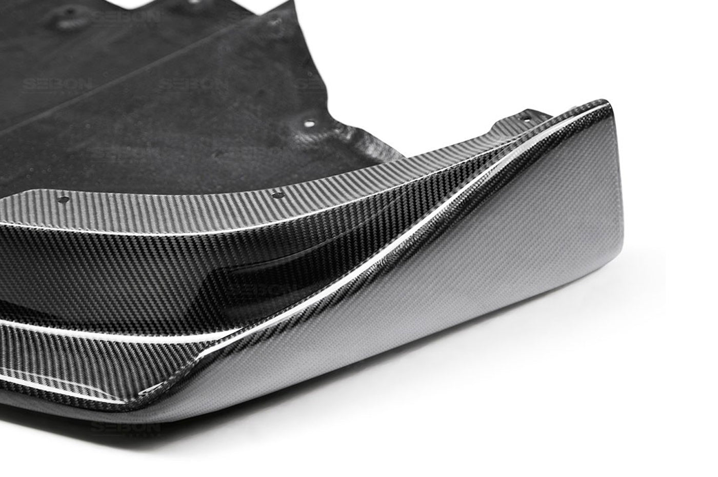 Seibon Carbon Fiber Front Lip SS Style for R35 GTR 2009-2011 (FL0910NSGTR-SS)