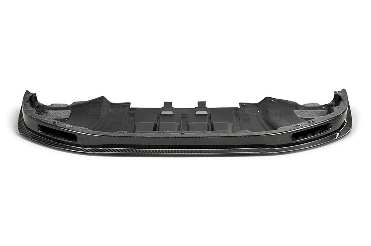Seibon Carbon Fiber Front Lip VS Style for R35 GTR 2009-2011 (FL0910NSGTR-VS)