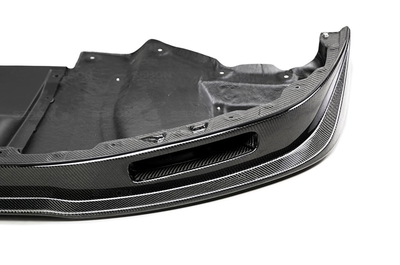 Seibon Carbon Fiber Front Lip VS Style for R35 GTR 2009-2011 (FL0910NSGTR-VS)