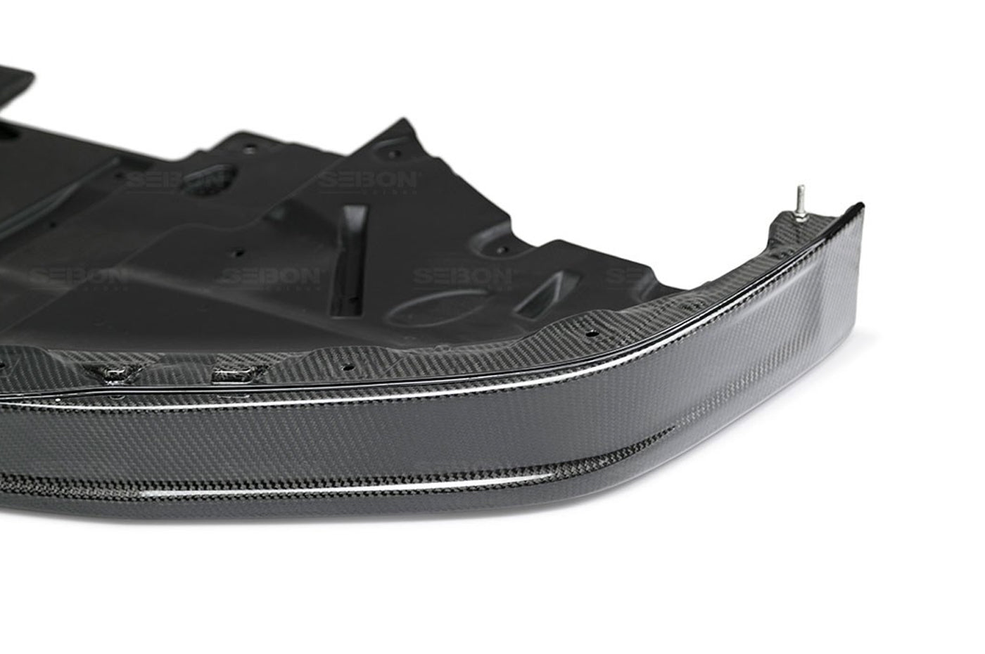 Seibon Carbon Fiber Front Lip OEM Style for R35 GTR 2012-2016 (FL1213NSGTR-OE)