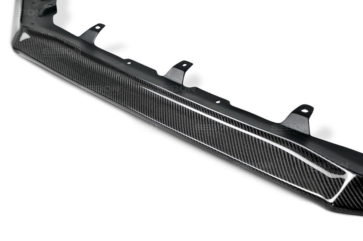 Seibon Carbon Fiber Front Lip MB1 Style for 2015-2017 WRX/STi (FL15SBIMP-MB1)