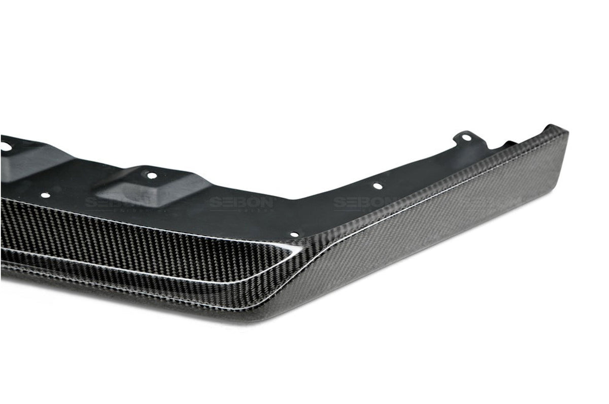 Seibon Carbon Fiber Front Lip MB3 Style for 2015-2017 WRX/STi (FL15SBIMP-MB3)