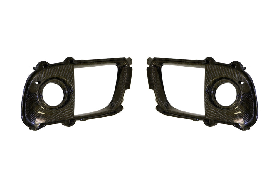 Seibon Carbon Fiber Fog Light Surround for Evo X (FLS0809MITEVOX)