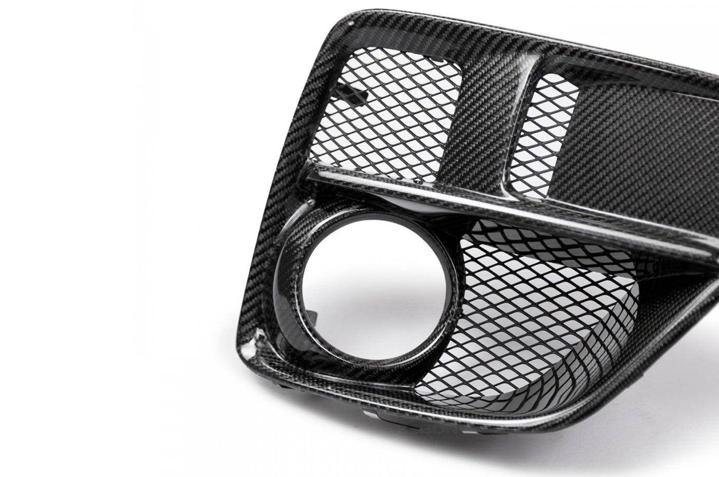 Seibon Carbon Fiber Foglight Bezel Covers for 15-17 WRX/STi (FLS15SBIMP)
