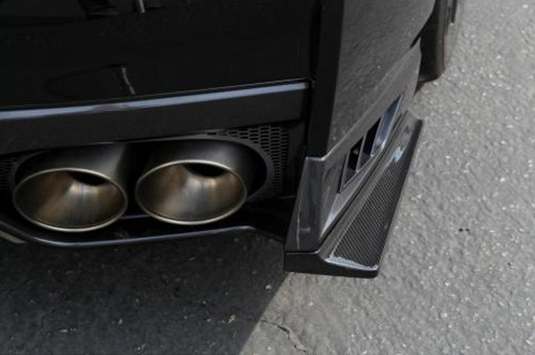 APR Carbon Fiber Rear Bumper Skirts for 17+GTR (FS-603527)