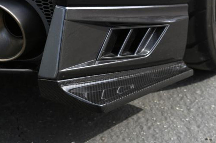 APR Carbon Fiber Rear Bumper Skirts for 17+GTR (FS-603527)