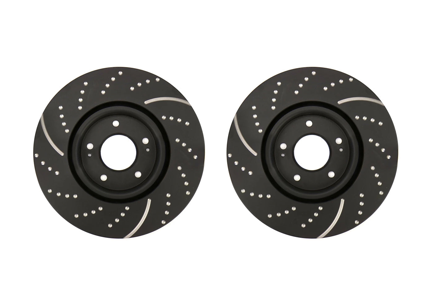 EBC 3GD Drilled and Slotted Rotors for Evo 5-9 (GD975 Front Pair)