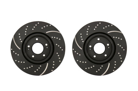 EBC 3GD Drilled and Slotted Rotors for Evo 5-9 (GD975 Front Pair)