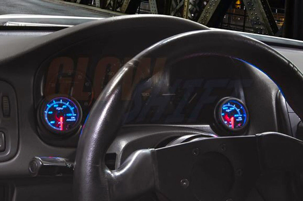 GlowShift Dual Gauge Instrument Cluster Bezel for 2G DSM (C01)
