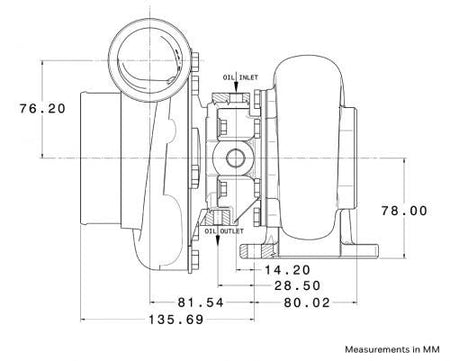 Garrett GTW3476R (450-700 HP)