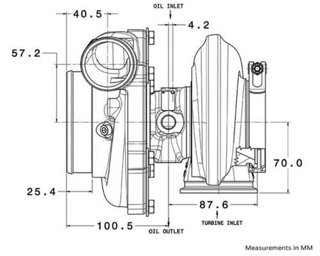 Garrett GTX3076R Gen II Standard Rotation (400-750 HP)