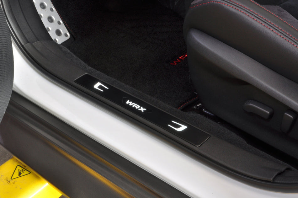 Seuils de porte illuminés Subaru OEM pour WRX 2022 (H461SVC200)