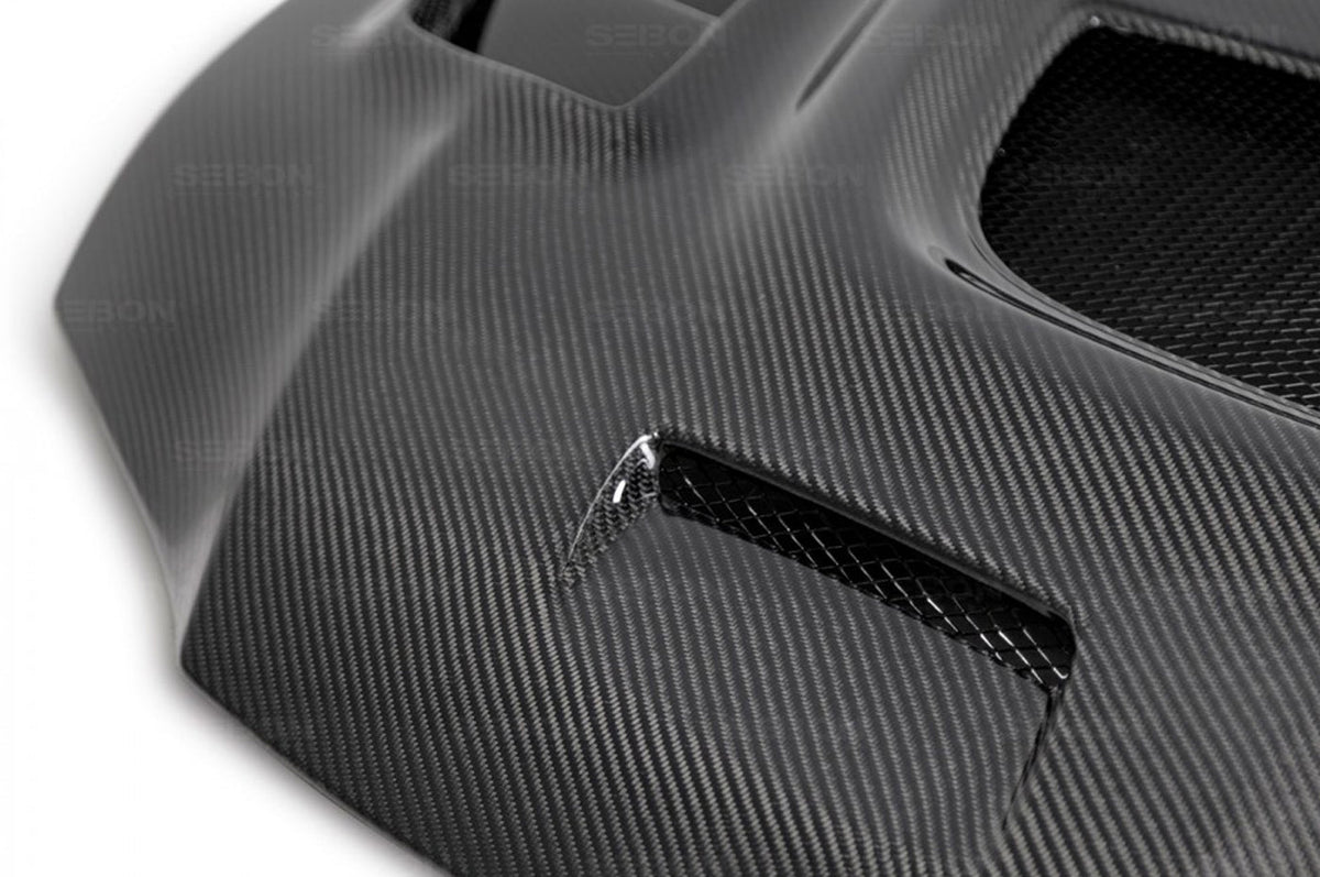HD0305MITEVO8-CW Seibon Evo 7/8/9 CW Carbon Fiber Hood