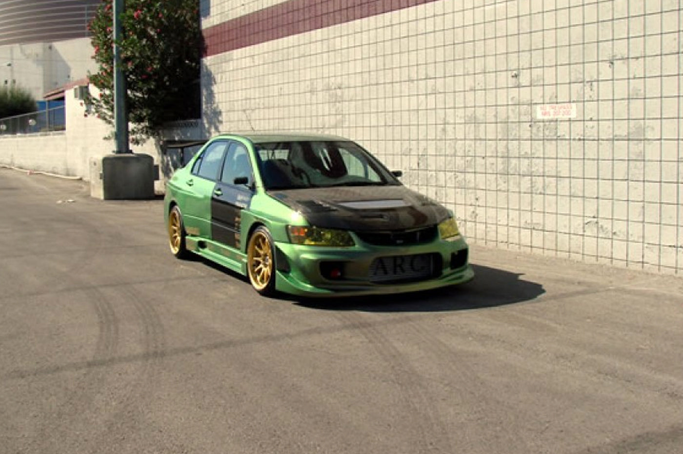 HD0305MITEVO8-CW Seibon Evo 7/8/9 CW Carbon Fiber Hood