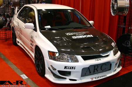HD0305MITEVO8-CW Seibon Evo 7/8/9 CW Carbon Fiber Hood