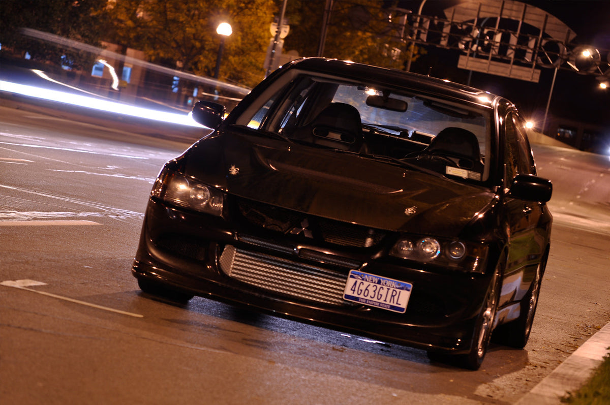 HD0305MITEVO8-OE Seibon Evo 7/8/9 OEM Style Carbon Fiber Hood