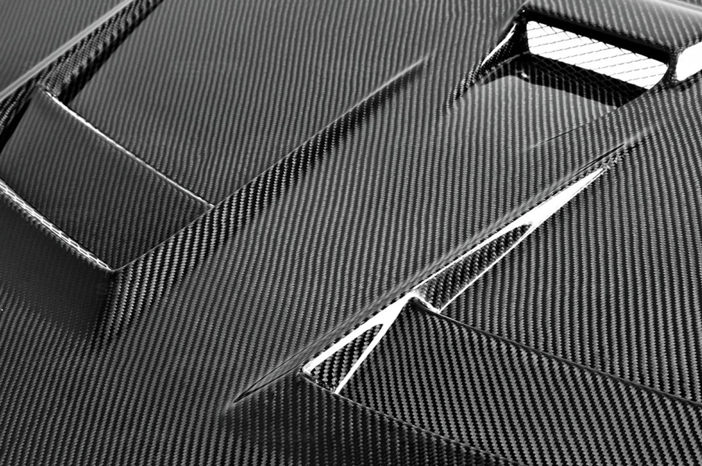HD0809MITEVOX-DV Seibon Evo X Carbon Fiber DV Style Hood 