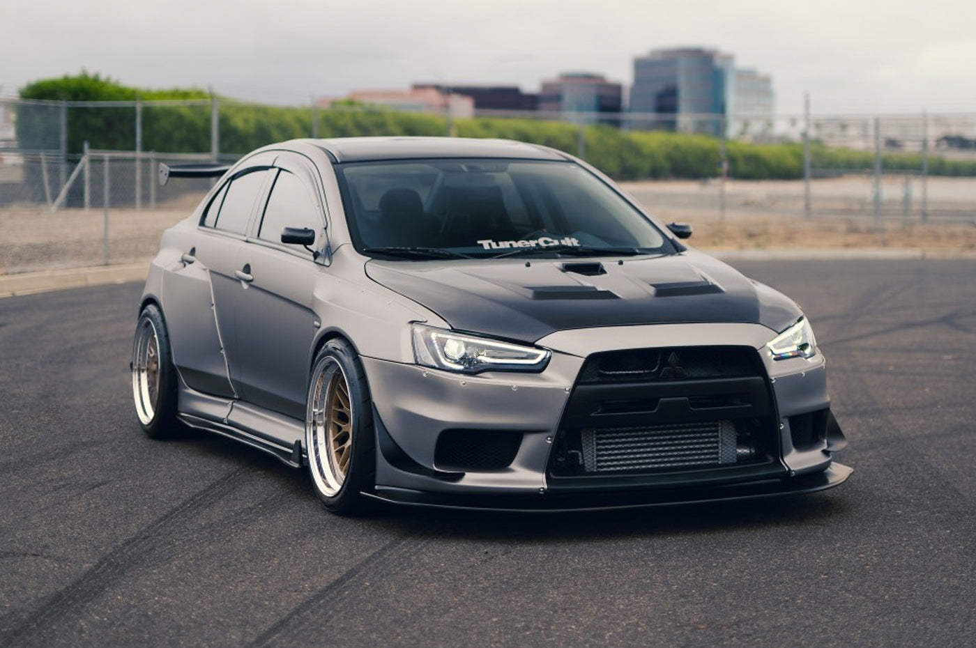 HD0809MITEVOX-DV Seibon Evo X Carbon Fiber DV Style Hood 