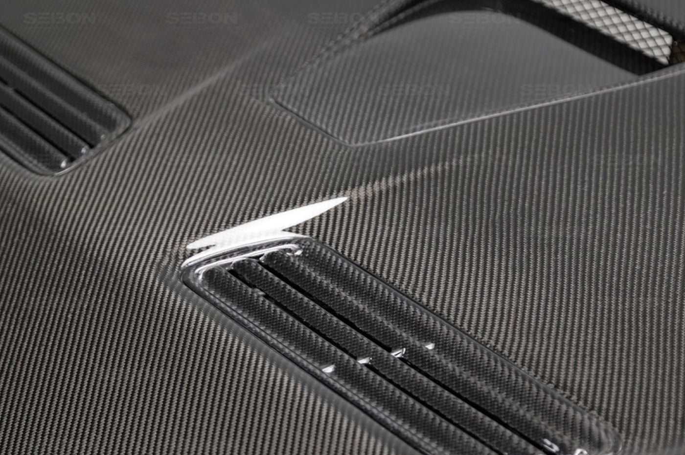 HD0809MITEVOX-OE Seibon Evo X OEM Style Carbon Fiber Hood
