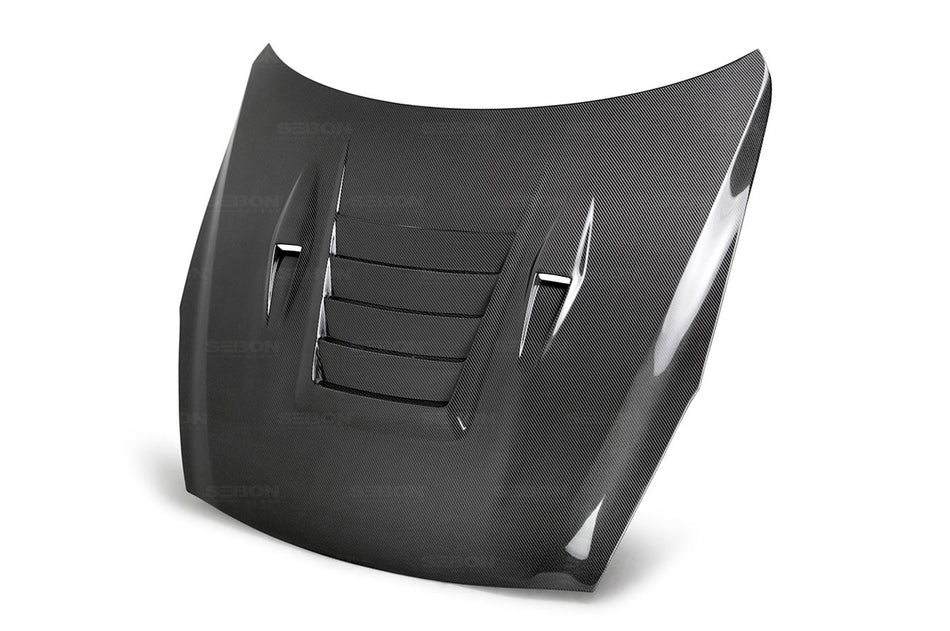 SEI-HD0910NSGTR-DS Seibon DS-Style R35 GTR Carbon Fiber Hood