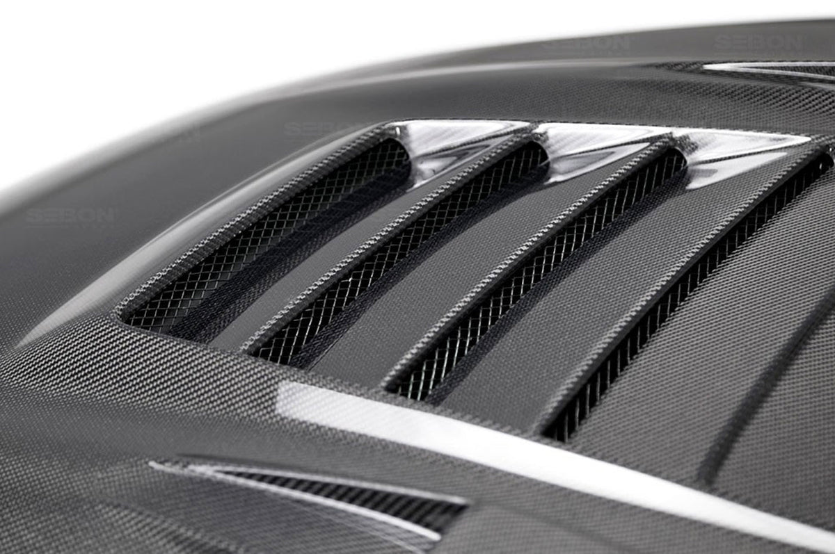 SEI-HD0910NSGTR-DS Seibon DS-Style R35 GTR Carbon Fiber Hood