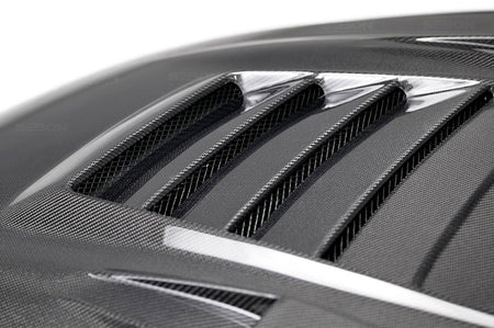 SEI-HD0910NSGTR-DS Seibon DS-Style R35 GTR Carbon Fiber Hood