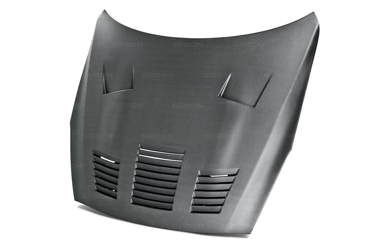 HD0910NSGTR-GT-DRY Seibon GT Style R35 GTR Dry Carbon Hood