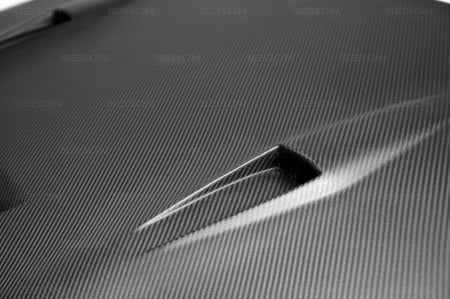 HD0910NSGTR-GTII-DRY Seibon GTII R35 GTR Dry Carbon Hood
