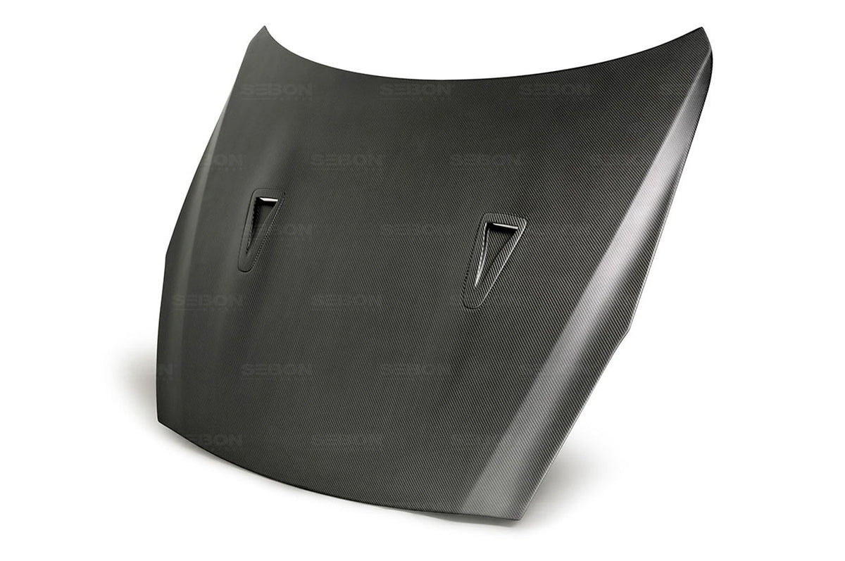 Seibon Carbon Fiber Hood OEM Style Dry for R35 GTR 2009-2016 (HD0910NSGTR-OE-DRY)