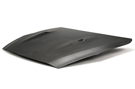 Seibon Carbon Fiber Hood OEM Style Dry for R35 GTR 2009-2016 (HD0910NSGTR-OE-DRY)