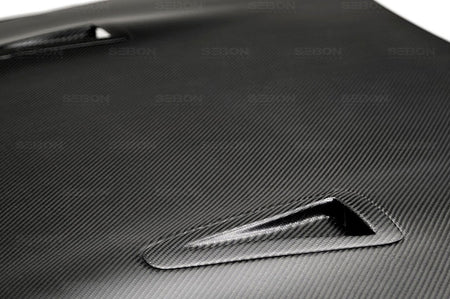 Seibon Carbon Fiber Hood OEM Style Dry for R35 GTR 2009-2016 (HD0910NSGTR-OE-DRY)