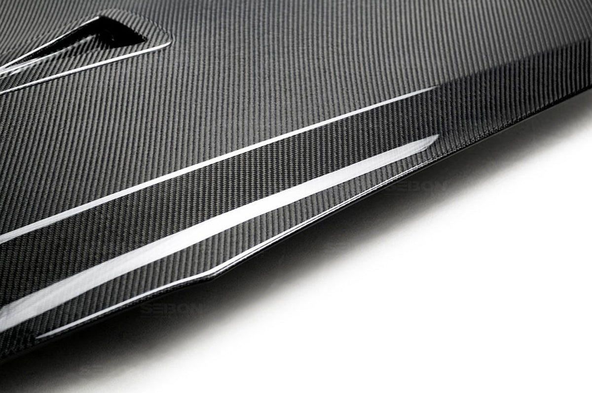 HD0910NSGTR-OE Seibon OEM Style R35 GTR Carbon Fiber Hood