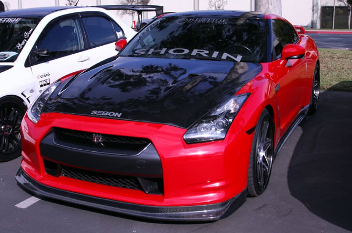 HD0910NSGTR-OE Seibon OEM Style R35 GTR Carbon Fiber Hood