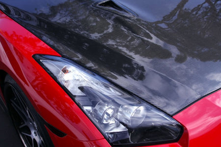 HD0910NSGTR-OE Seibon OEM Style R35 GTR Carbon Fiber Hood