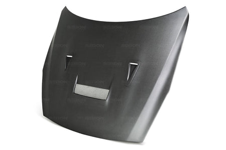 HD0910NSGTR-VSII-DRY Seibon VSII R35 GTR Dry Carbon Hood