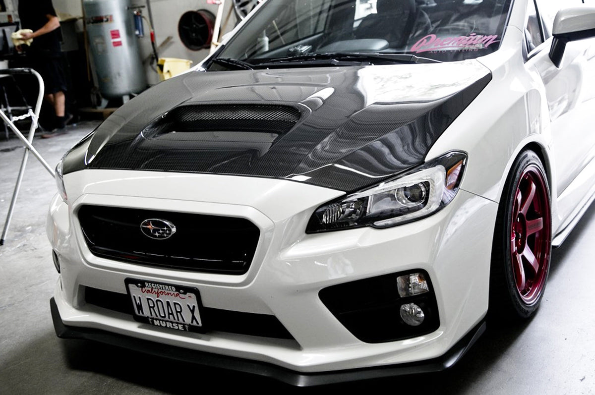 HD15SBIMP-OE Seibon 2015-2020 WRX/STi Carbon Fiber OEM Style Hood