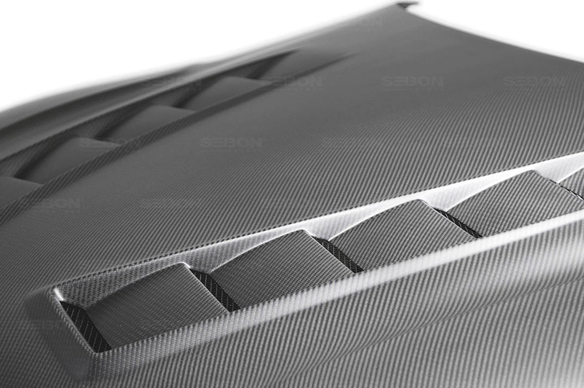 Seibon Carbon Fiber Hood TS Style Dry for Supra GR (HD20TYSUP-TS-DRY)