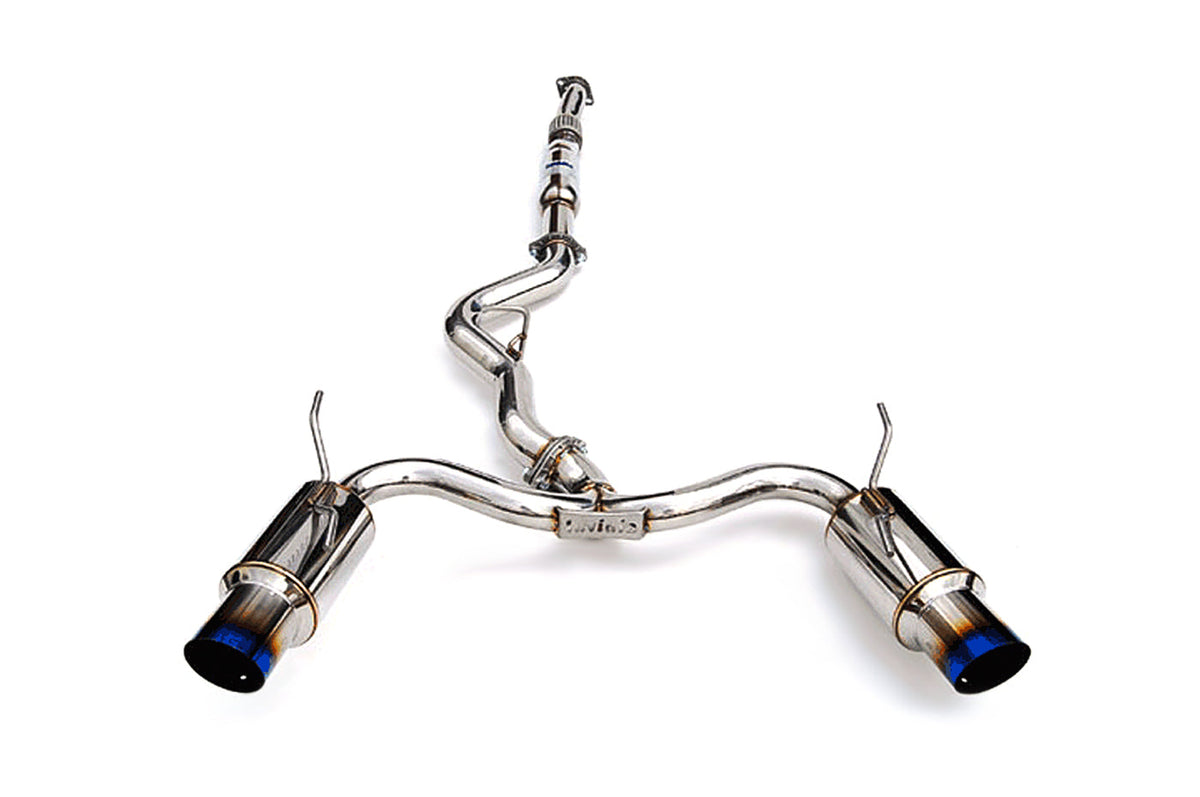 Invidia N1 Cat-Back Exhaust for 08-14 WRX/STi Hatch with Blue Tips (HS08STIGTT)