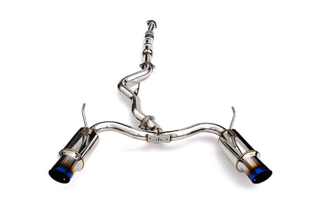 Invidia N1 Cat-Back Exhaust for 08-14 WRX/STi Hatch with Blue Tips (HS08STIGTT)