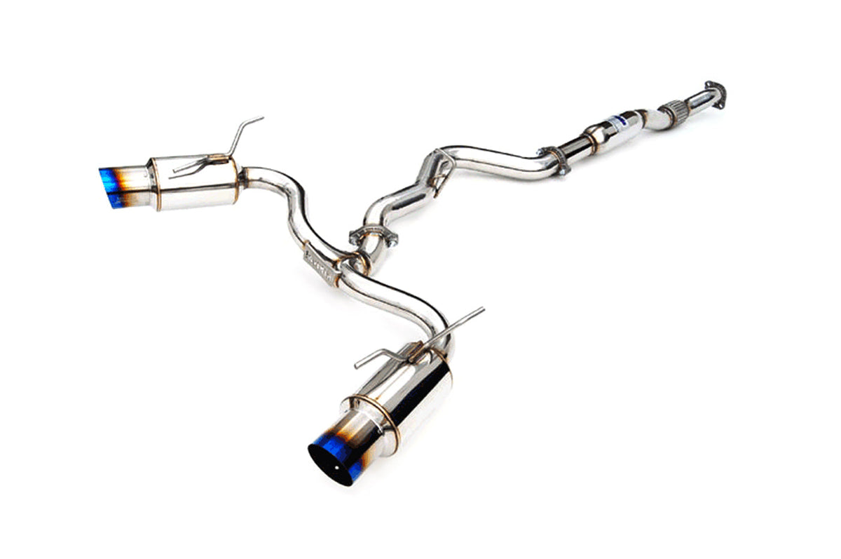 Invidia N1 Cat-Back Exhaust for 08-14 WRX/STi Hatch with Blue Tips (HS08STIGTT)
