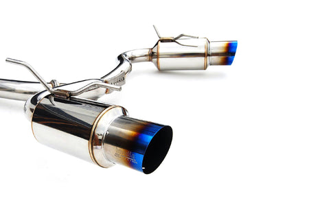Invidia N1 Cat-Back Exhaust for 08-14 WRX/STi Hatch with Blue Tips (HS08STIGTT)