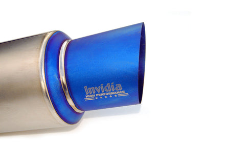 Invidia Titanium Single Exit Cat-Back Exhaust for Evo X (HS09MEXTRG)