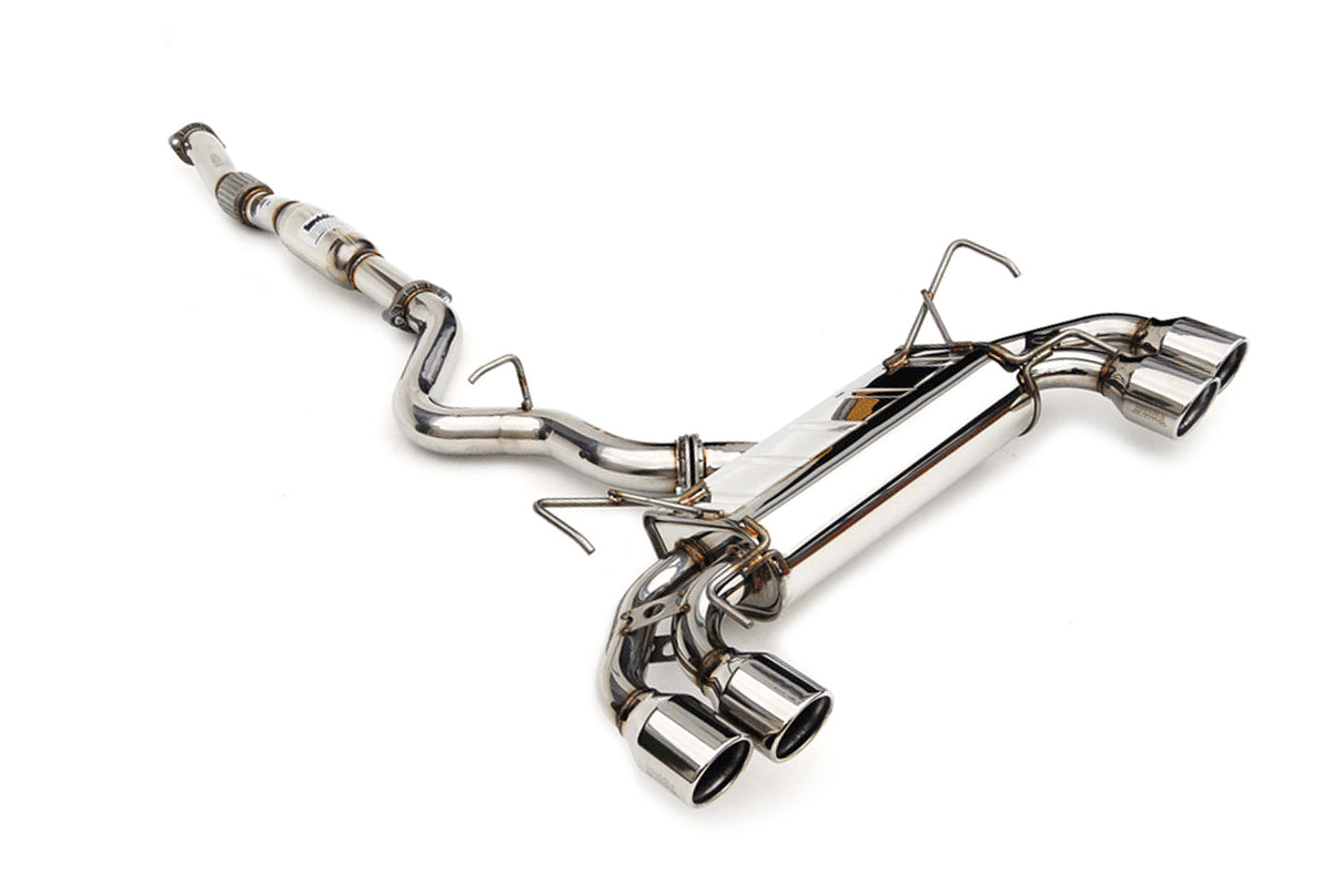 Invidia Q300 Exhaust for 08-14 WRX/STi Sedan with Polished Tips (HS11STIG3S)