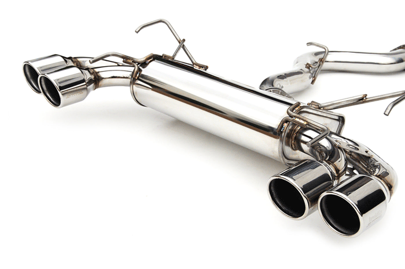 Invidia Q300 Exhaust for 08-14 WRX/STi Sedan with Polished Tips (HS11STIG3S)