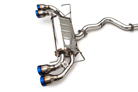 Invidia Q300 Exhaust for 08-14 WRX/STi Sedan with Blue Tips (HS11STIG3T)