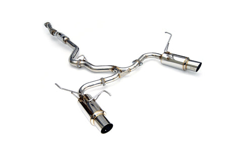 Invidia N1 Cat-Back Exhaust for 08-14 WRX/STi Sedan with Polished Tips (HS11STIGTP)