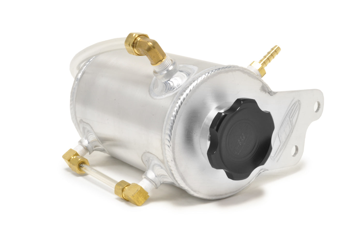 JMF Coolant Overflow for Evo 7/8/9 with Black Cap (EVO-OVFL-01)