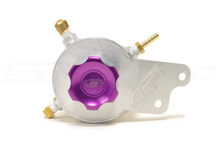 JMF Coolant Overflow for Evo 7/8/9 with Purple Cap (EVO-OVFL-02)