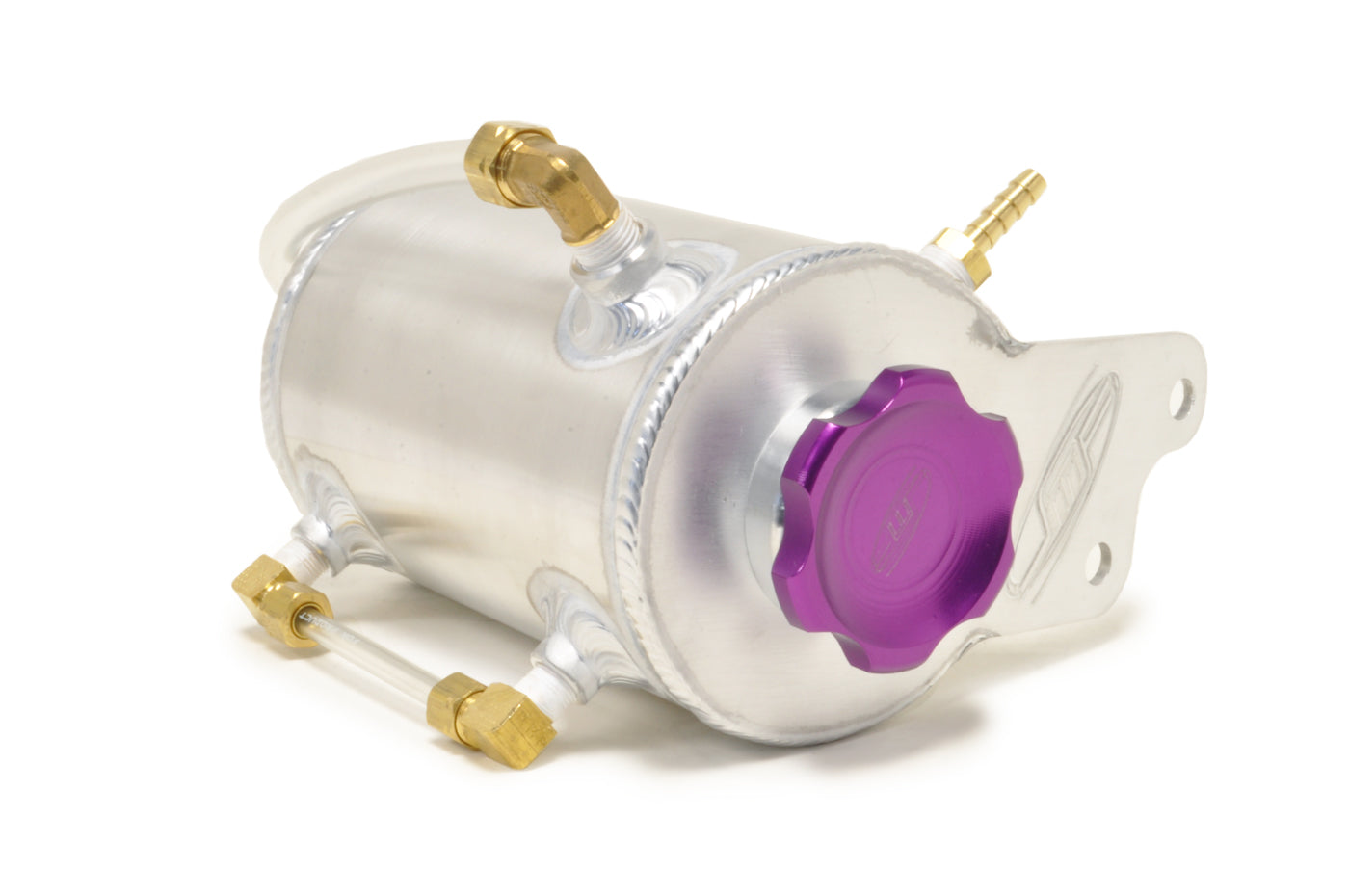 JMF Coolant Overflow for Evo 7/8/9 with Purple Cap (EVO-OVFL-02)